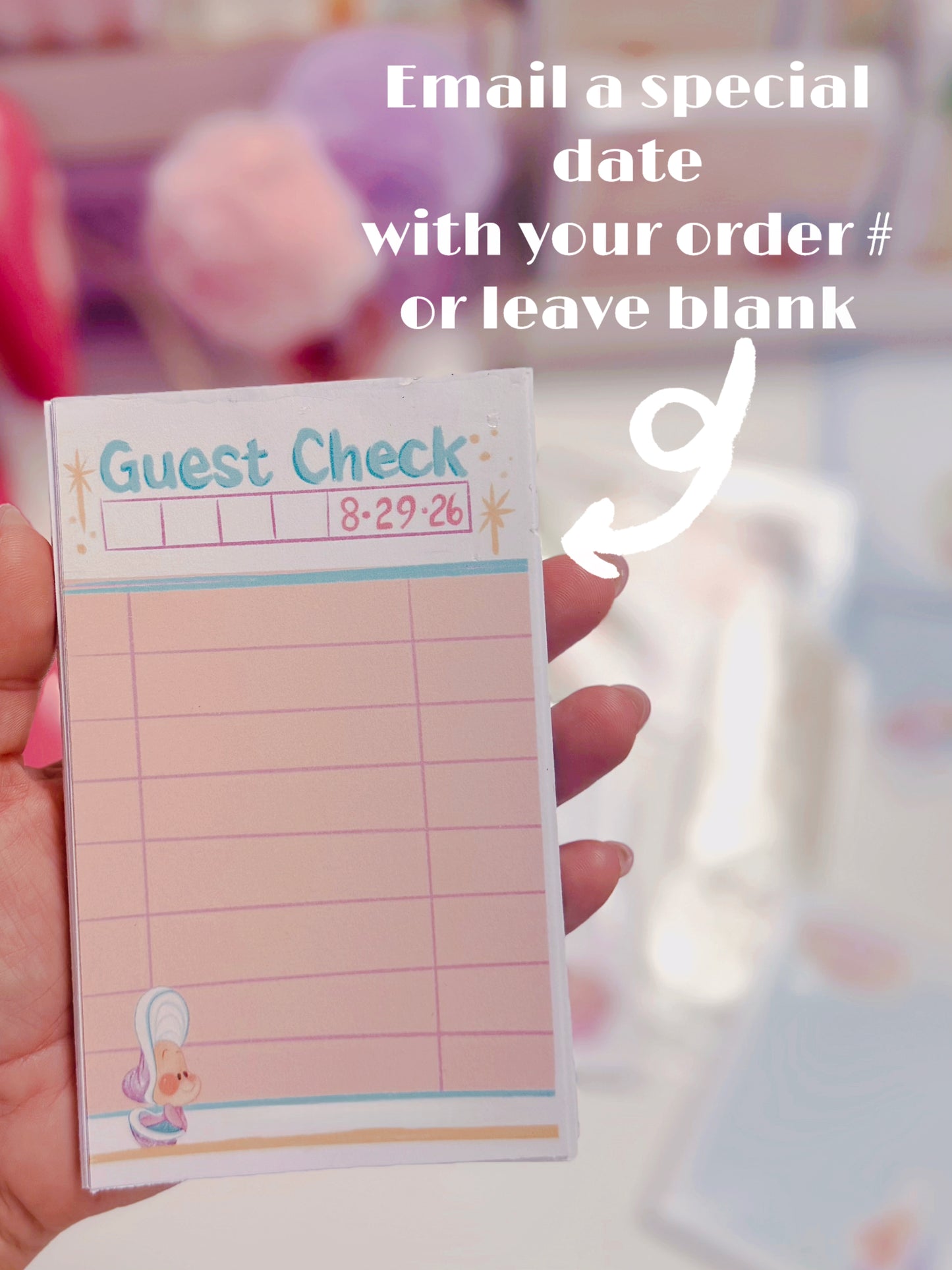 Guest Check - Notepad