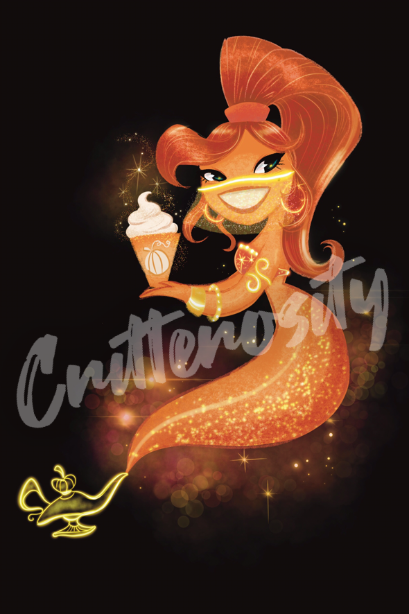 Genie Cravings Sticker