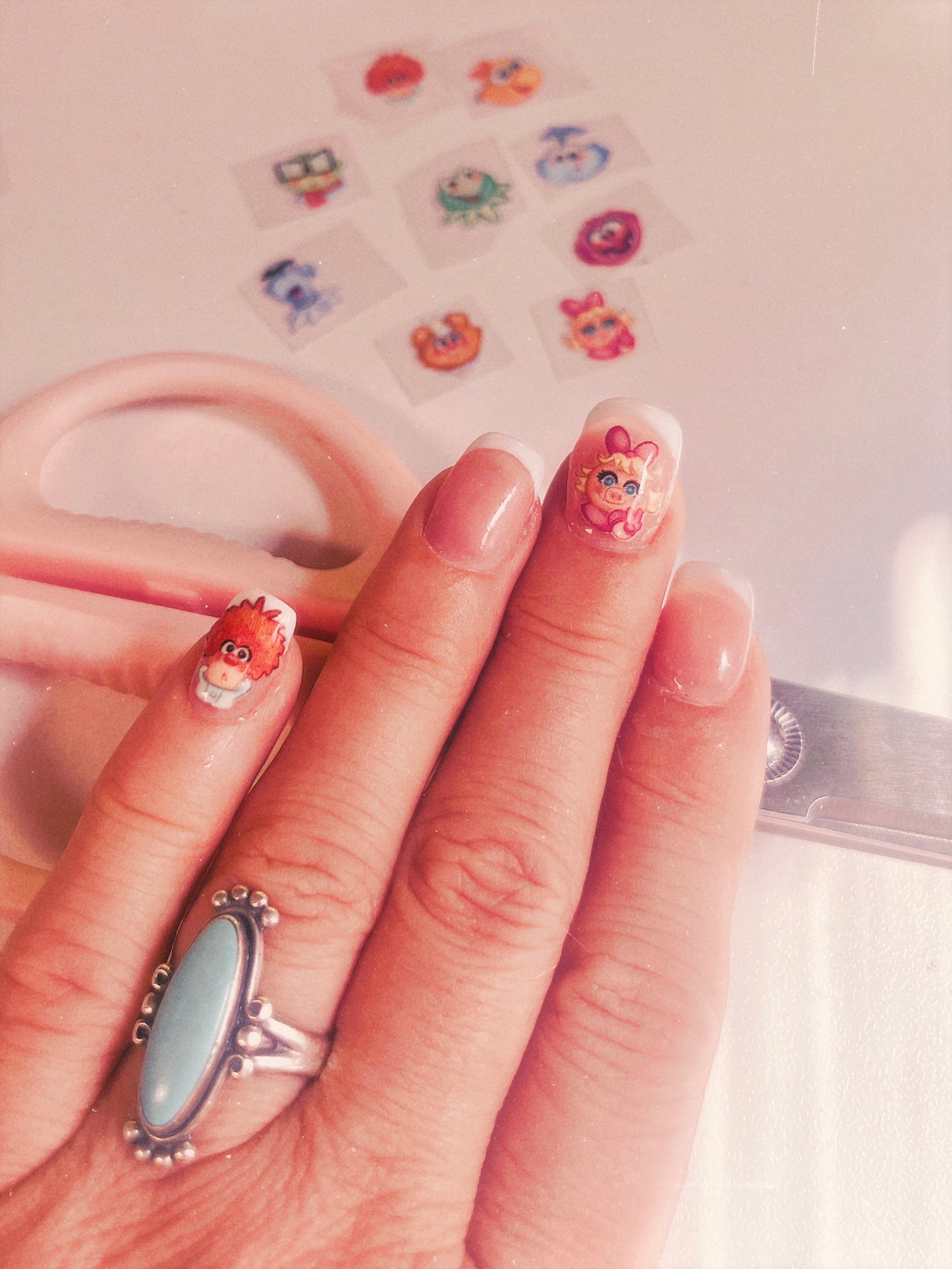 Nail Art - Fav Puppets