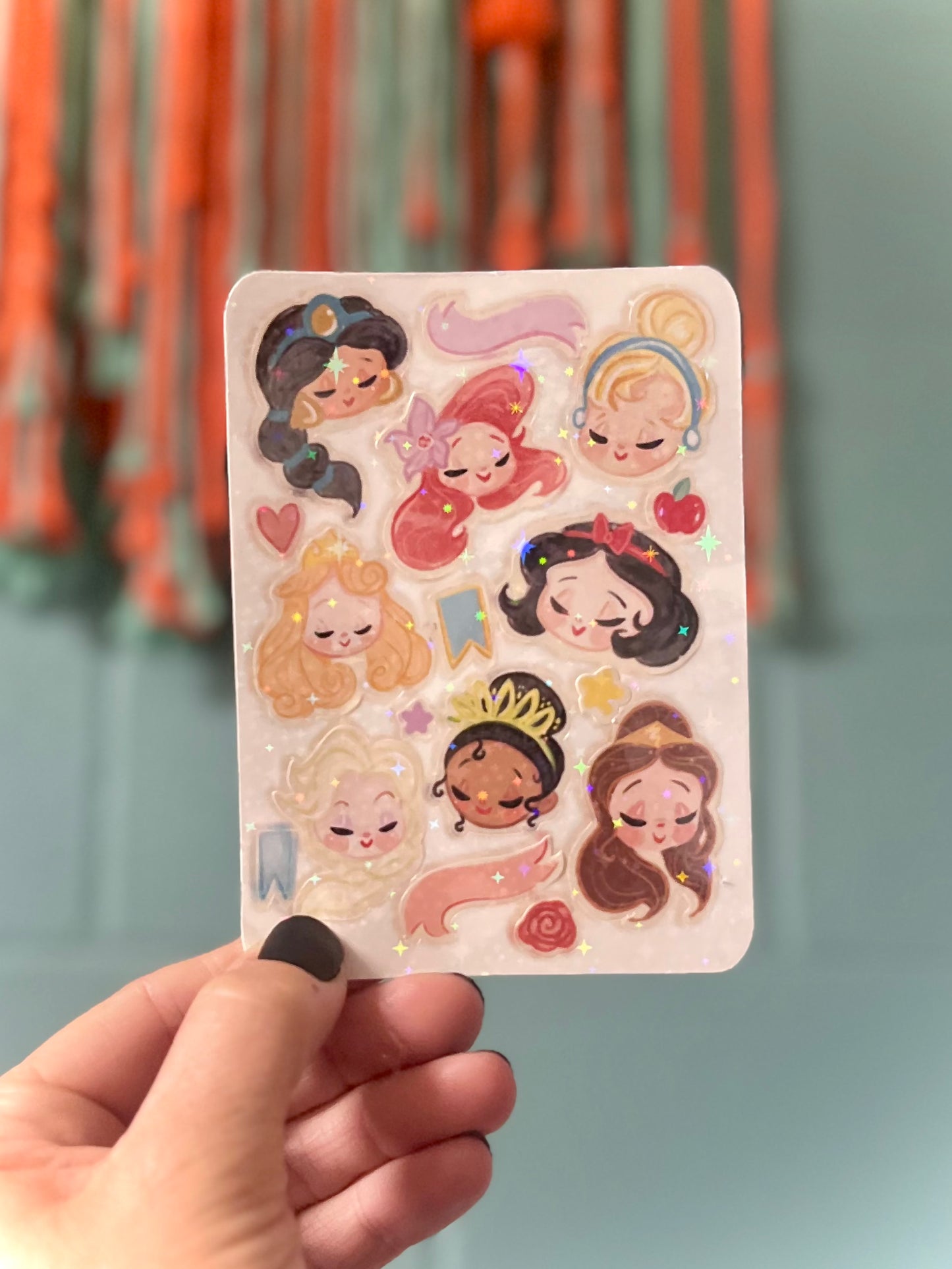Pretty Princess - Sticker Sheet
