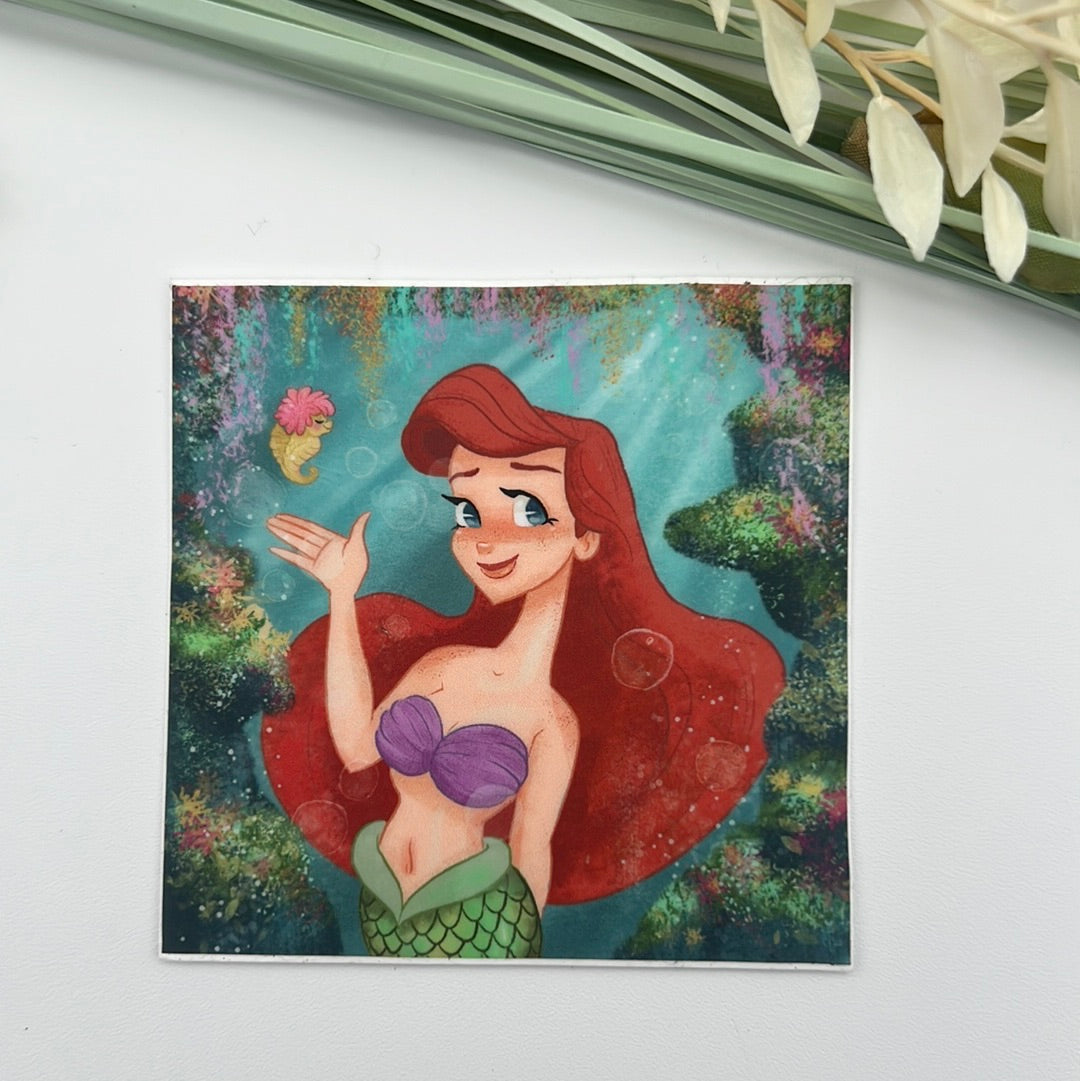 Wave Mermaid Sticker