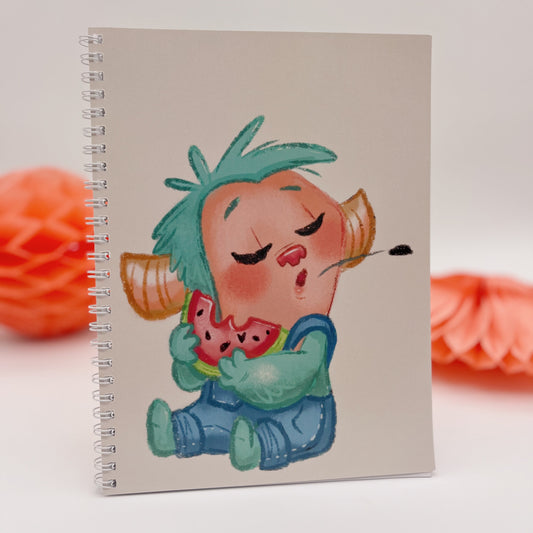 Custom Notebook - write in the Notes the Art Print Design/Character
