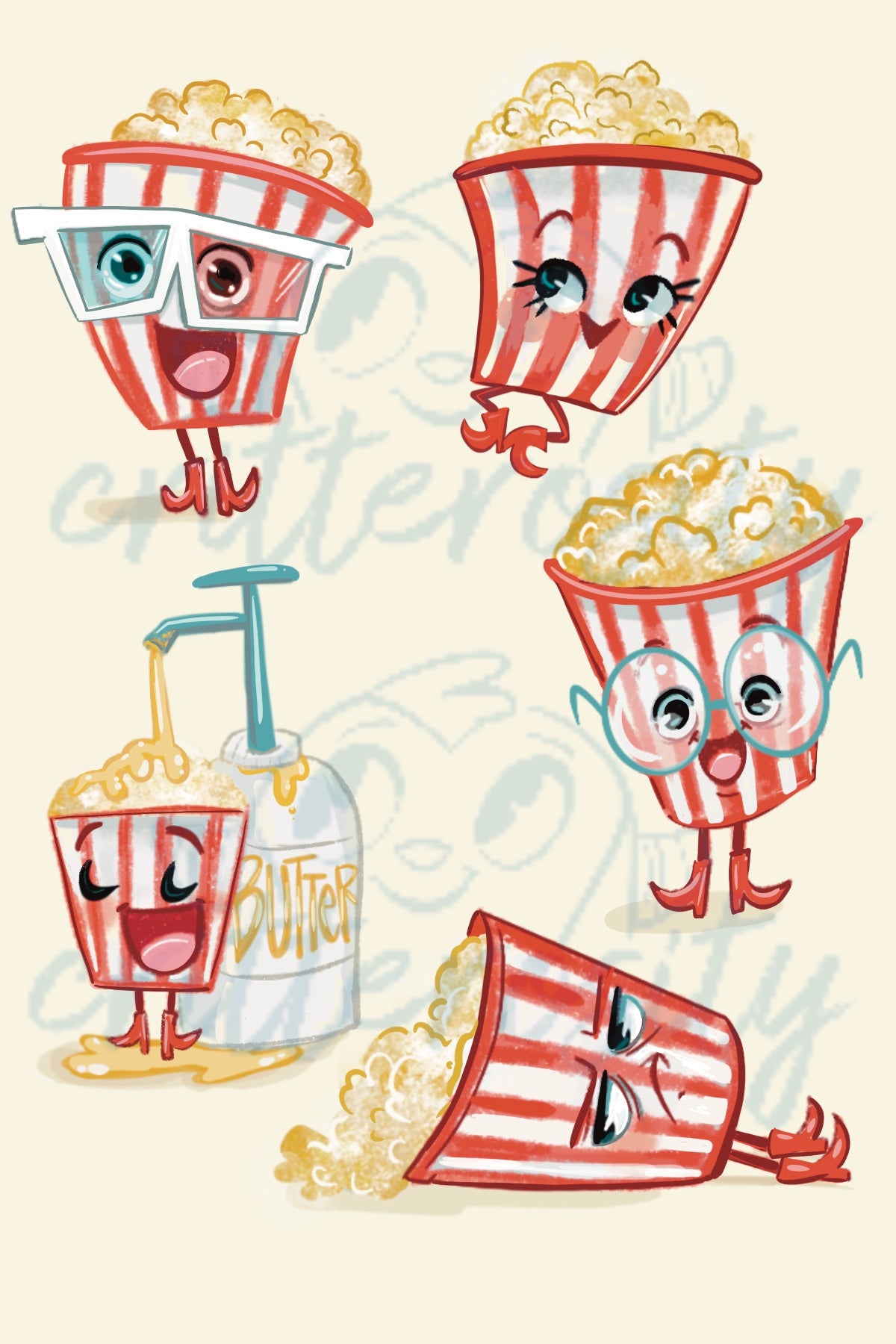 Pop’n Pals Stickers