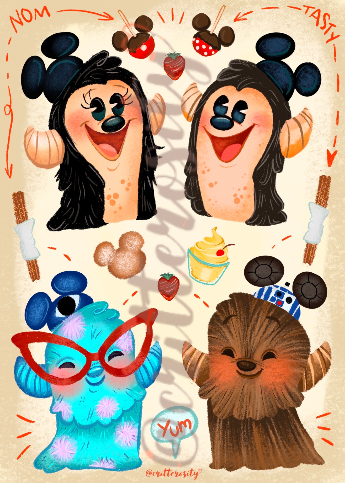 Squatch Foodie Theme Park Design