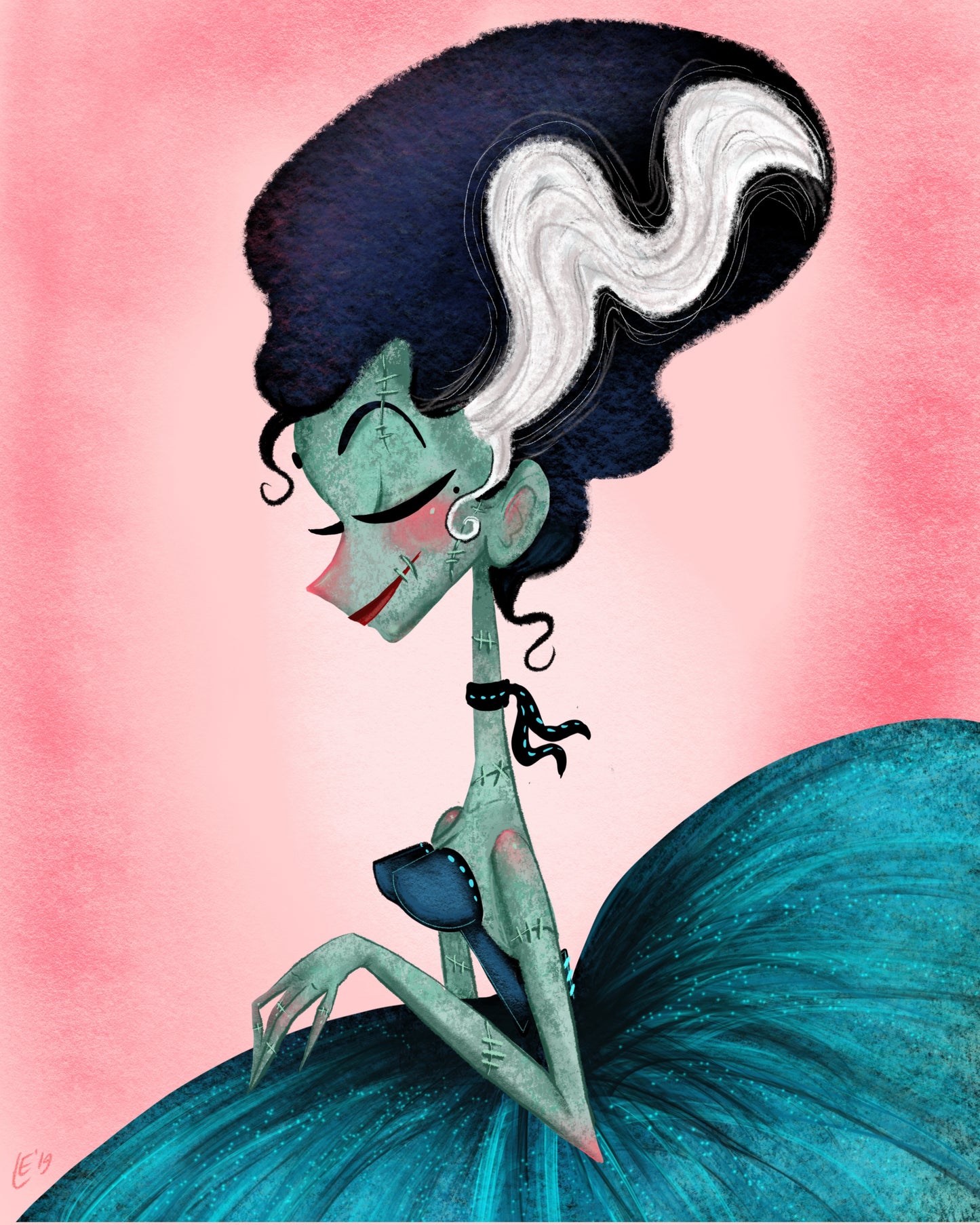 Bride of Frank in Dress Design