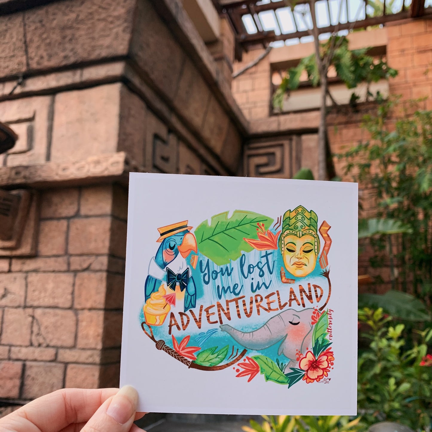 You Lost Me In Adventureland Design