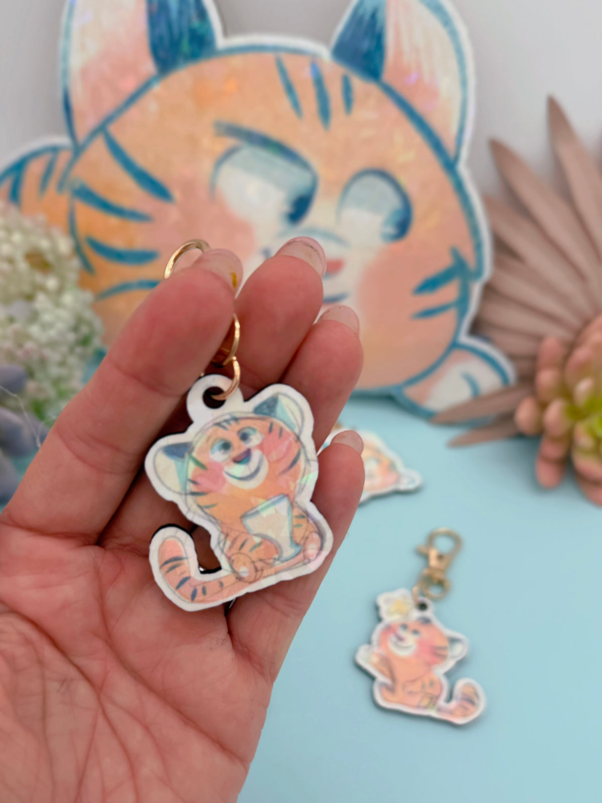 Little Tiger Bag/Journal Charm