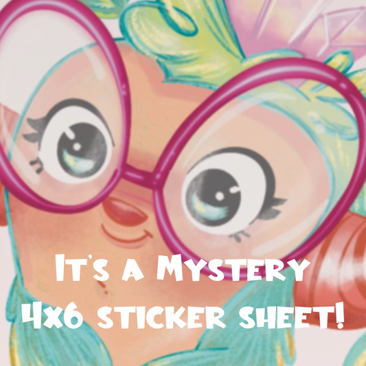 IG Subscribers: Mystery Pop Shop Sticker Sheet