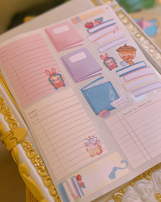 Books, Books, Books - Sticker Sheet