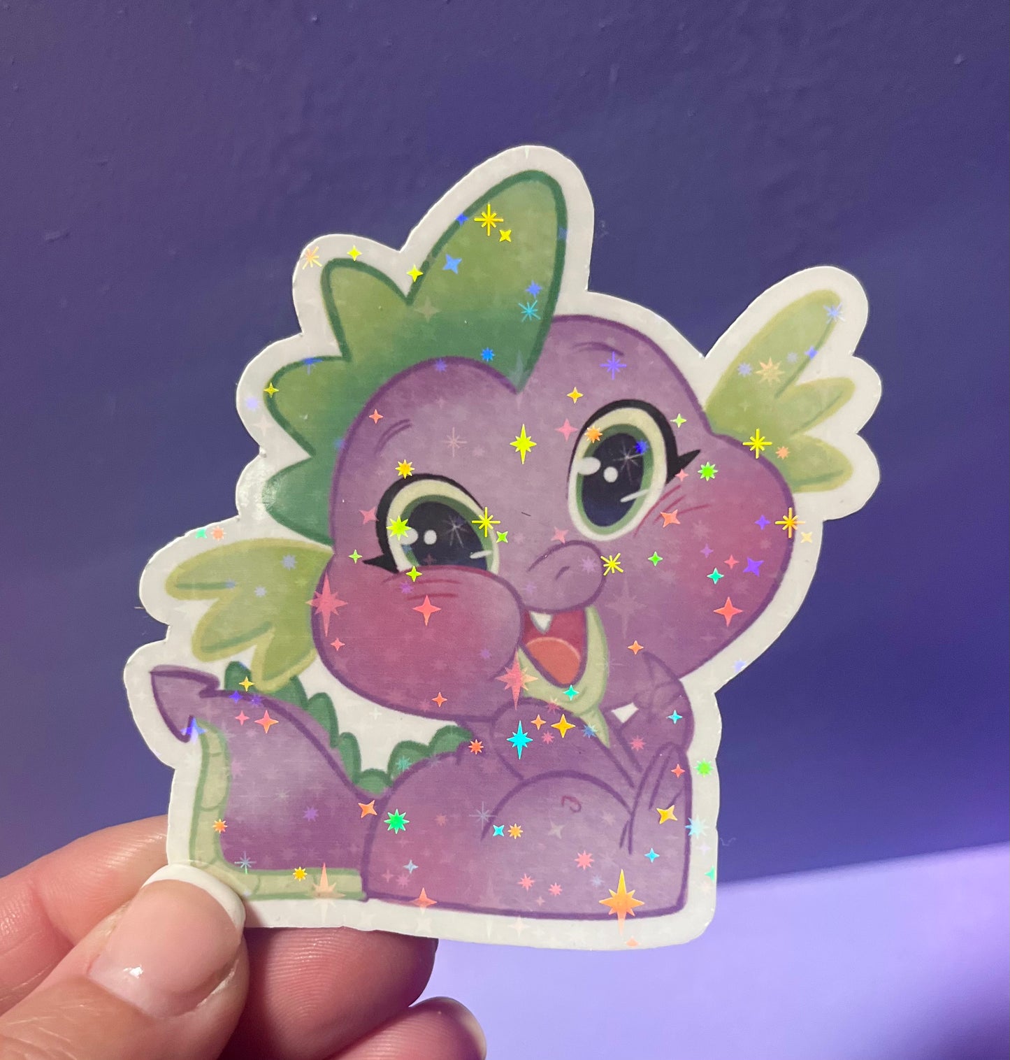 My Little Purple Dragon - Planner Stickers