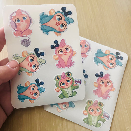 Squatch Cuties - Planner Sticker Sheet (Copy)