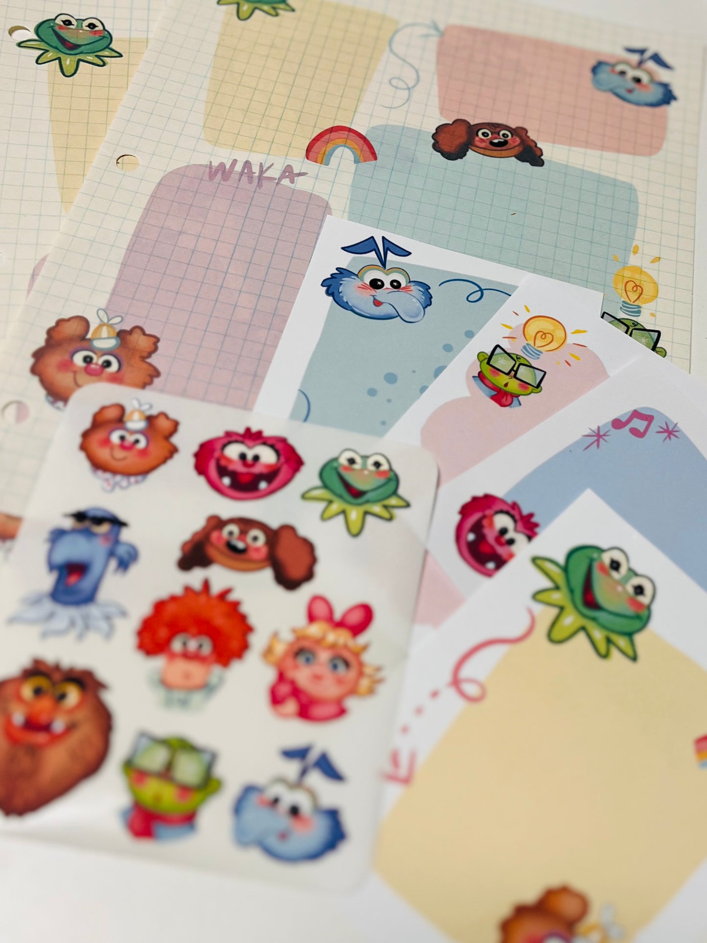 Stationery Set: Favorite Puppets
