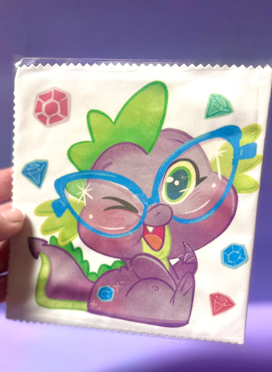 My Little Purple Dragon - Microfiber