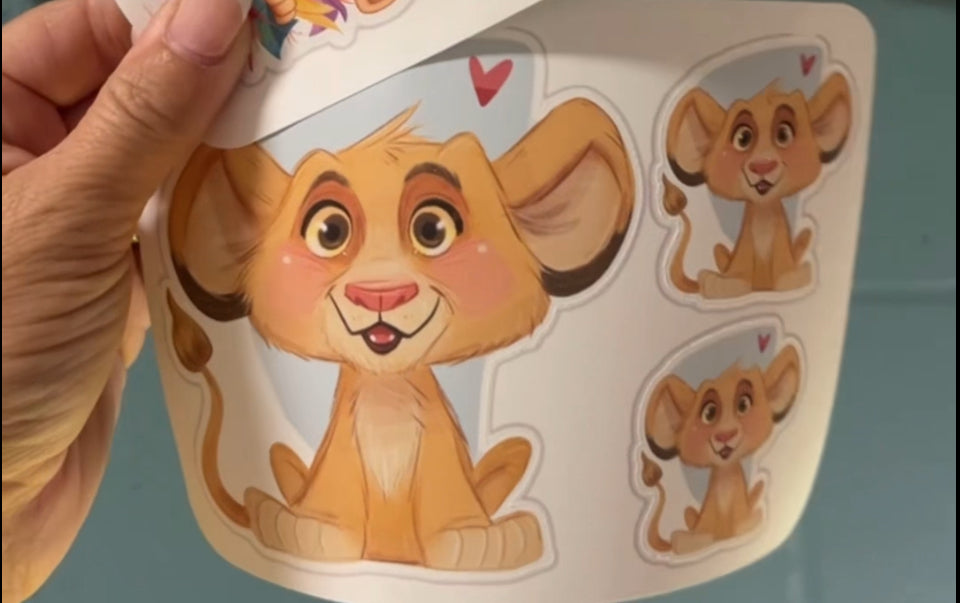 Lil’ Lion - Sticker Sheet