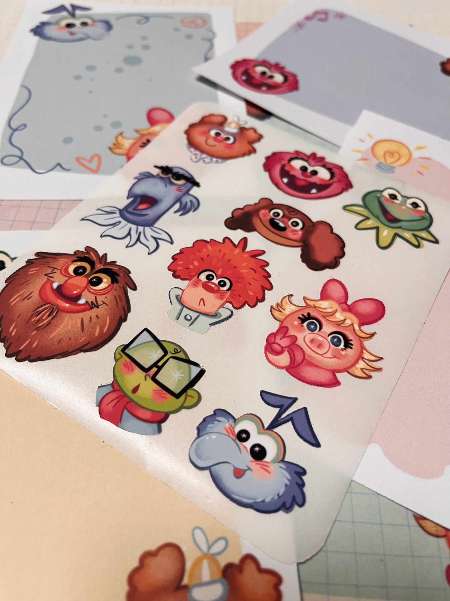Stationery Set: Favorite Puppets