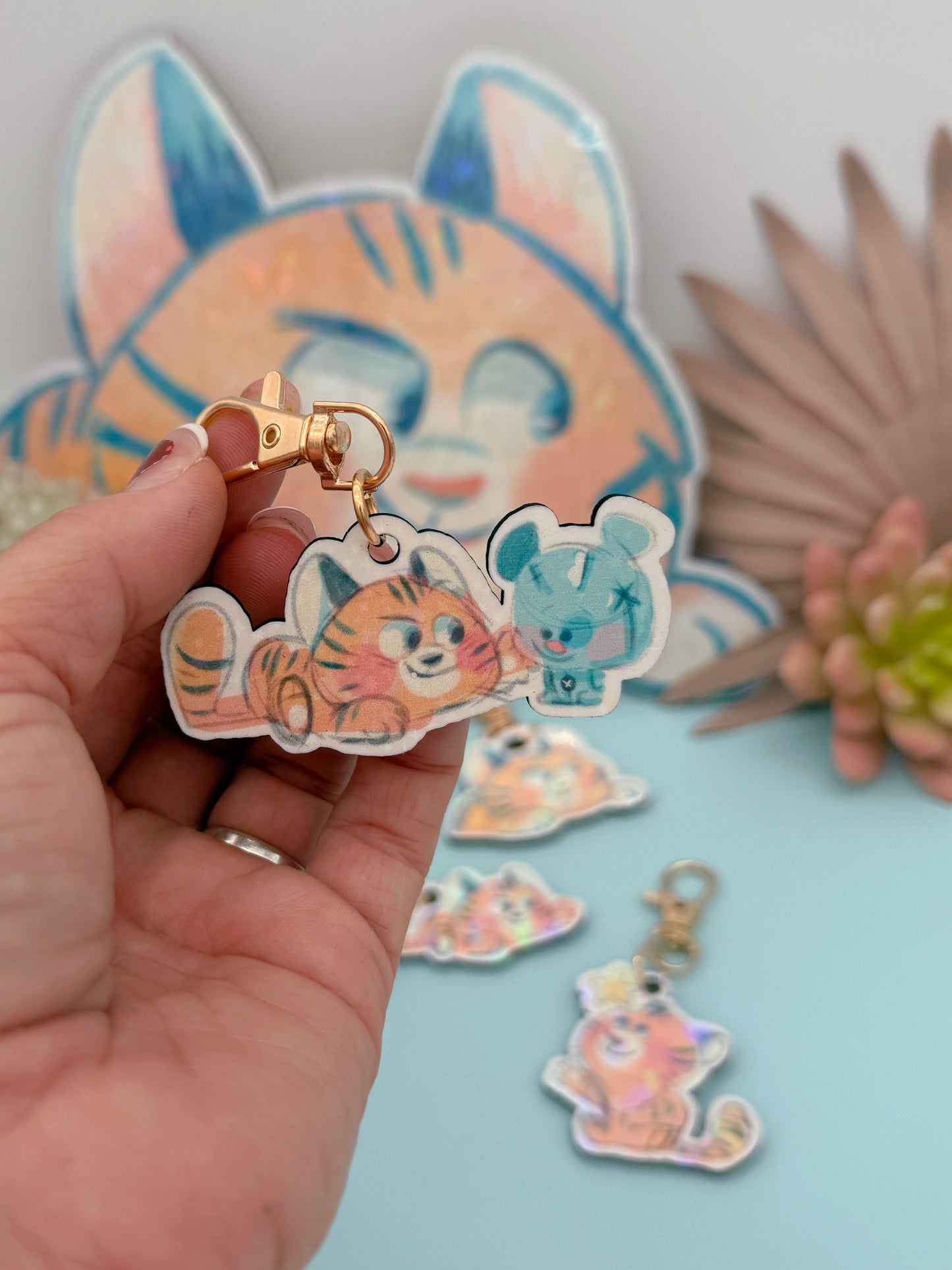Little Tiger Bag/Journal Charm