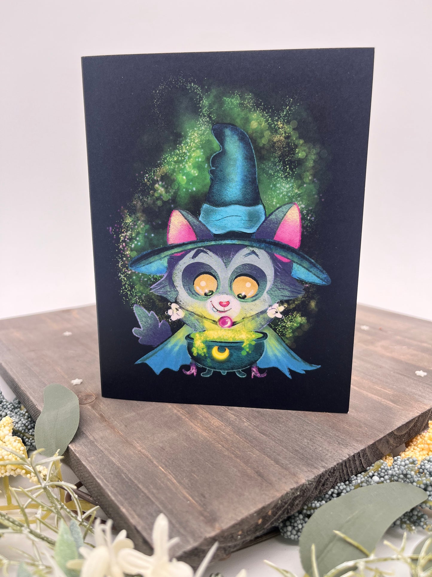 Greeting Cards - Witch Cat