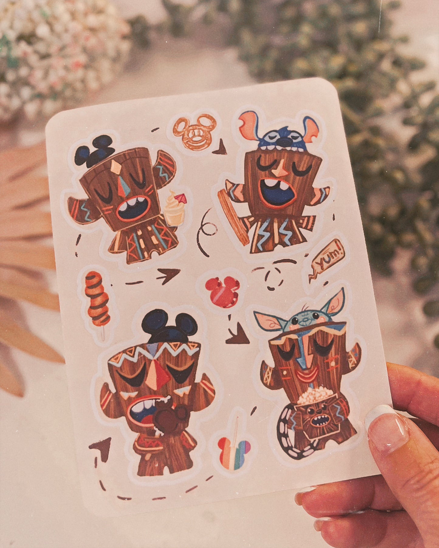 Tikiland Bound - Sticker Sheet