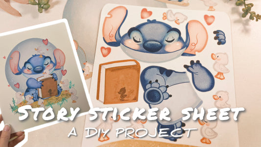 Story Sticker Sheet Set: Not Lost