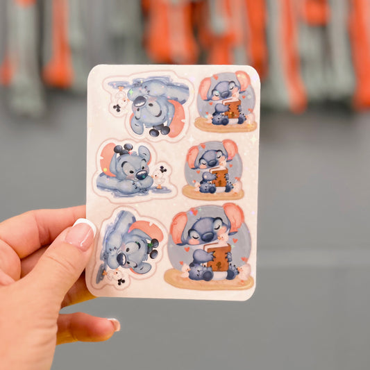 Cute Alien - Sticker Sheet