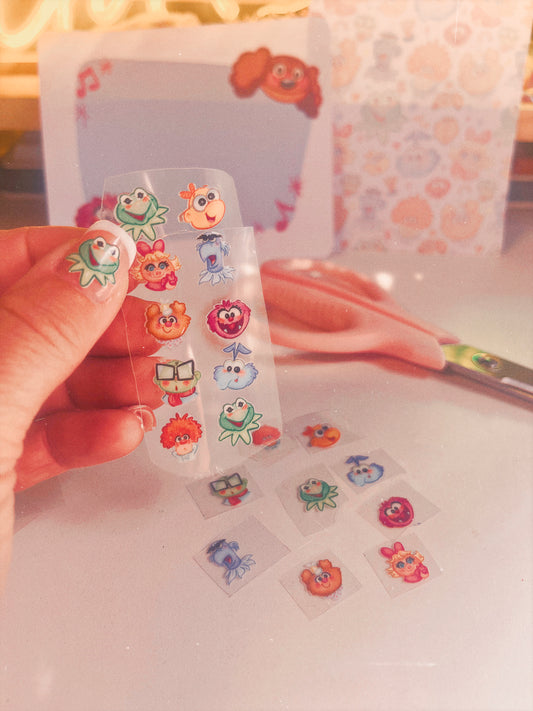 Nail Art - Fav Puppets