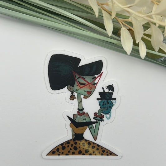 Tiki Monster Sticker