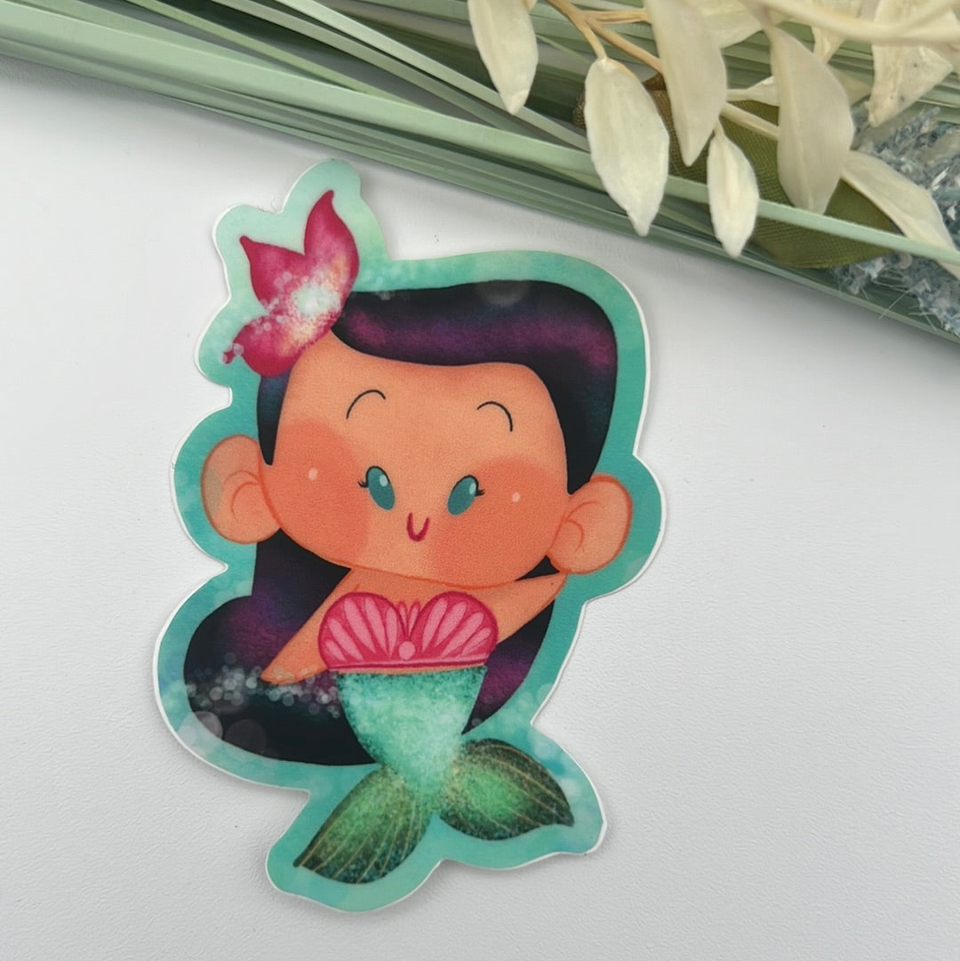 Mermaid Swim Sticker