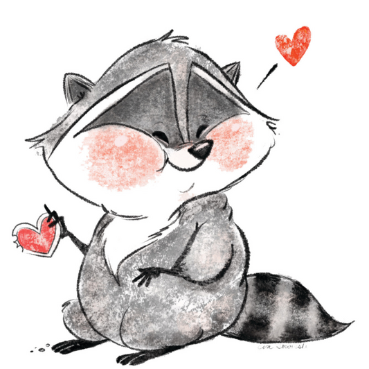 Raccoon Cookie Design