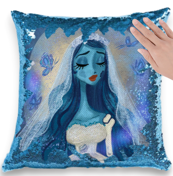 Custom Sequins Case & Pillow with Digital Character/Art Print - Decor