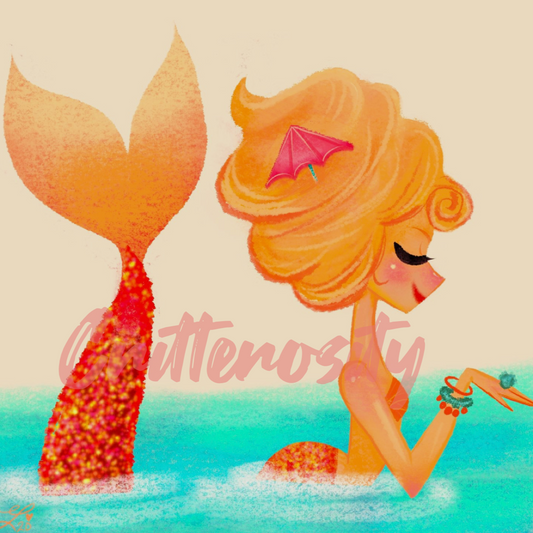 Dole Whip Mermaid Design