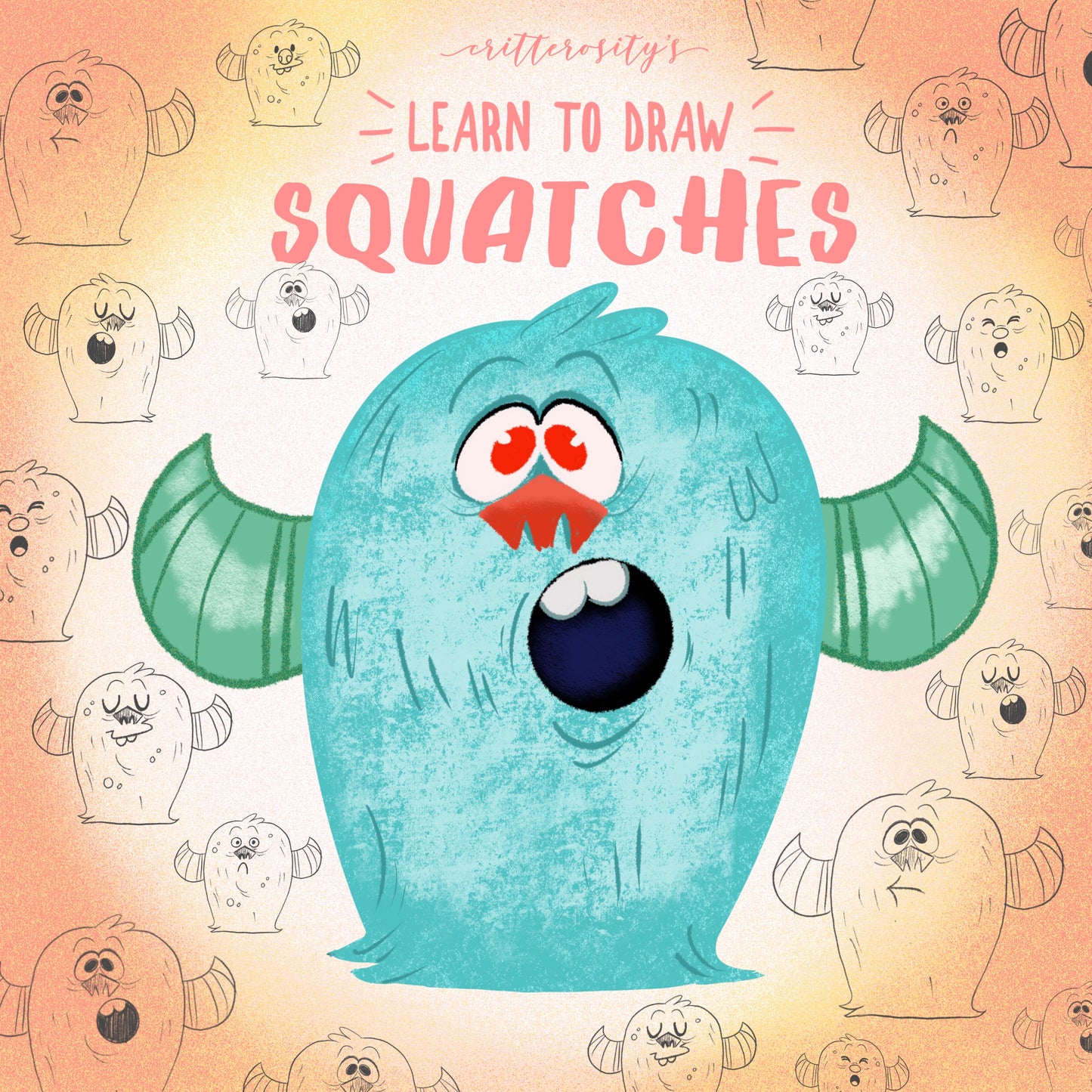 Critterosity’s “Learn to Draw Squatches” Book