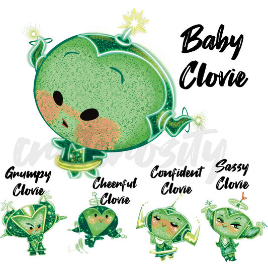 Clovie Characters Design