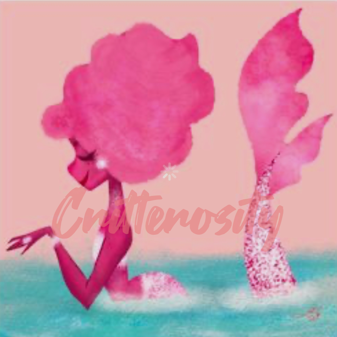 Cotton Candy Mermaid Design