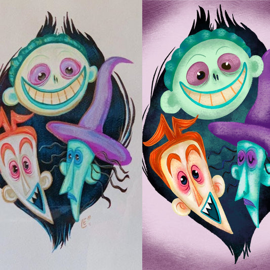 Let’s Get Digital Design (includes 1 print embellished) - 4 week turn over