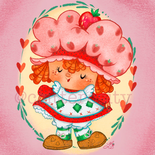 Everything’s Coming Up Strawberry Design