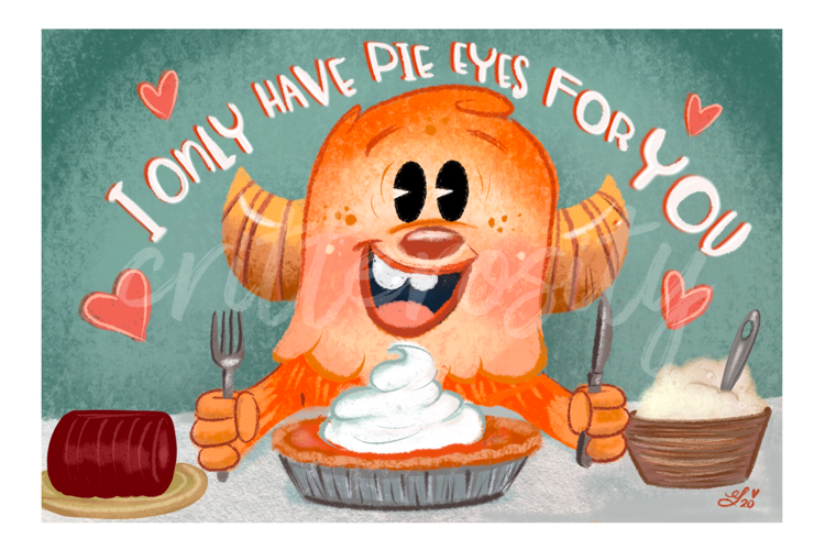 Pie Eyes Design - Limited Edition