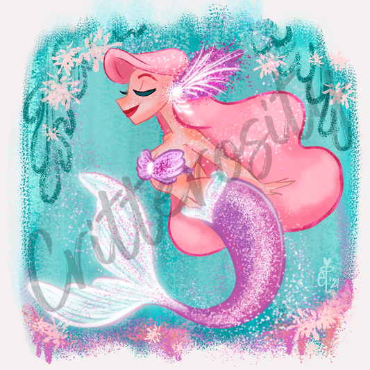 Pastel Mermaid Design
