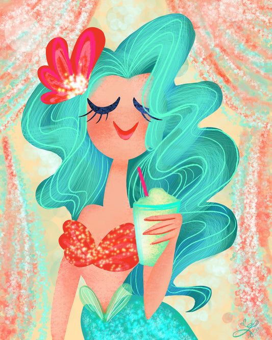 Thirsty Mermaid Design